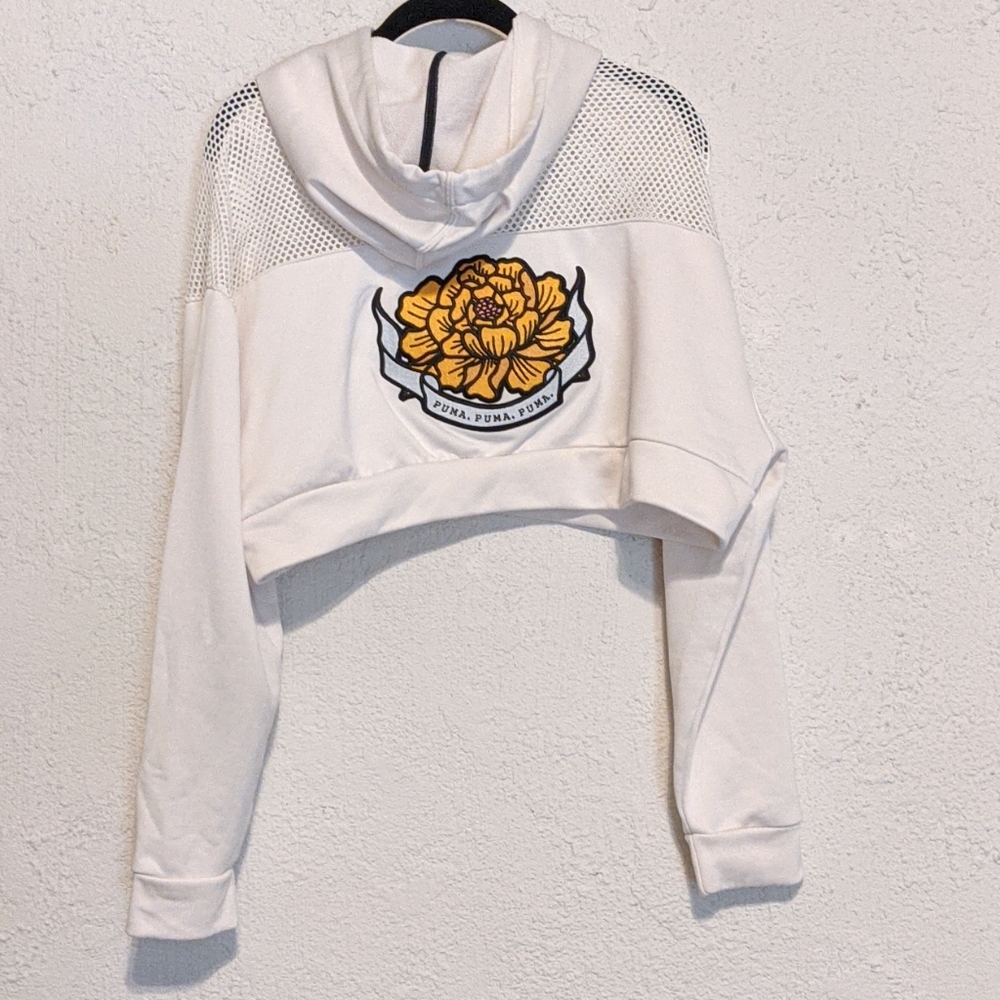 Puma Cropped Hoodie